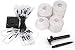 Ibello Guirnaldas Luces Exterior Solar Farolillo Impermeable blanco cálido 20 led Guirnalda...