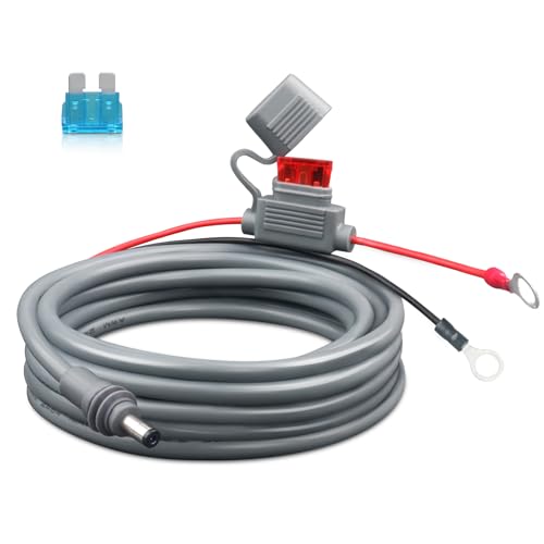 PAEKQ 16AWG Starlink Mini Power Cable 10FT with O-Ring to DC