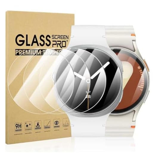 Diruite 4 Piezas Protector Pantalla para Samsung Galaxy Watch 6/5/4 40mm