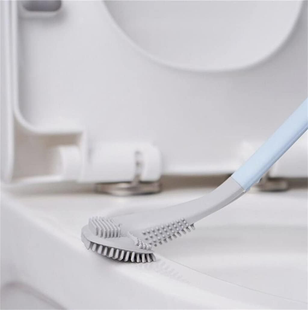 Silicone Wall-Mounted Golf Toilet Brush Long-Handled Cleaning Without Dead Ends Bathroom WC Tool Accessories