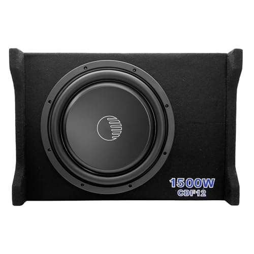 ORION Cobalt CDF12 12” Passive Down-Firing Subwoofer Enclosure – 500W RMS/2000W Max, Slim Sealed Sub Box for Cars & Trucks, Low-Profile Air-Tight Bass Thin Enclosure, Shallow Mount - Image 3