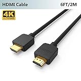 【Realistic Audio】Mit diesem Hochgeschwindigkeits HDMI Kabel können Sie hochauflösende Tonformate übertragen (z. B. Dolby TrueHD oder DTS HD sowie 32-Kanal Audio). Mit den CEC und ARC Funktionen können Sie Ihre Geräte über einen Punkt steuern.