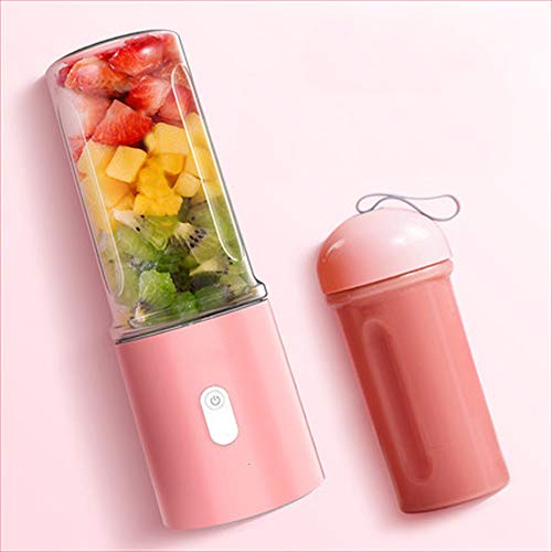 KOKO Entsafter Haushaltsfrucht kleine tragbare Student Saft Tasse elektrische Aufladung Mini gebraten Saft Maschine zweifarbige Konfiguration