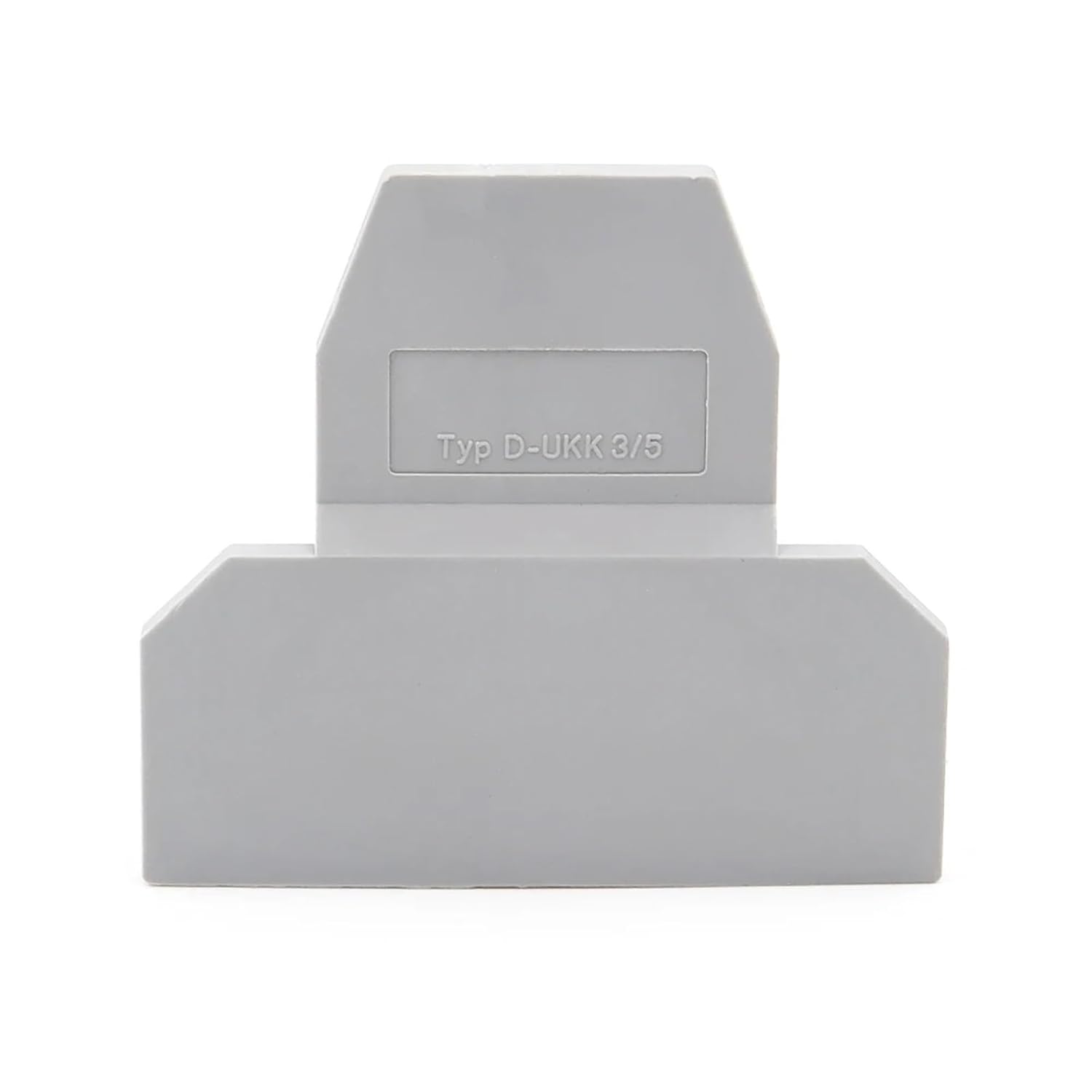 10Pcs D-UKK3/5 DIN Rail Terminal Block Insulation Partition Plate for Secure Connections