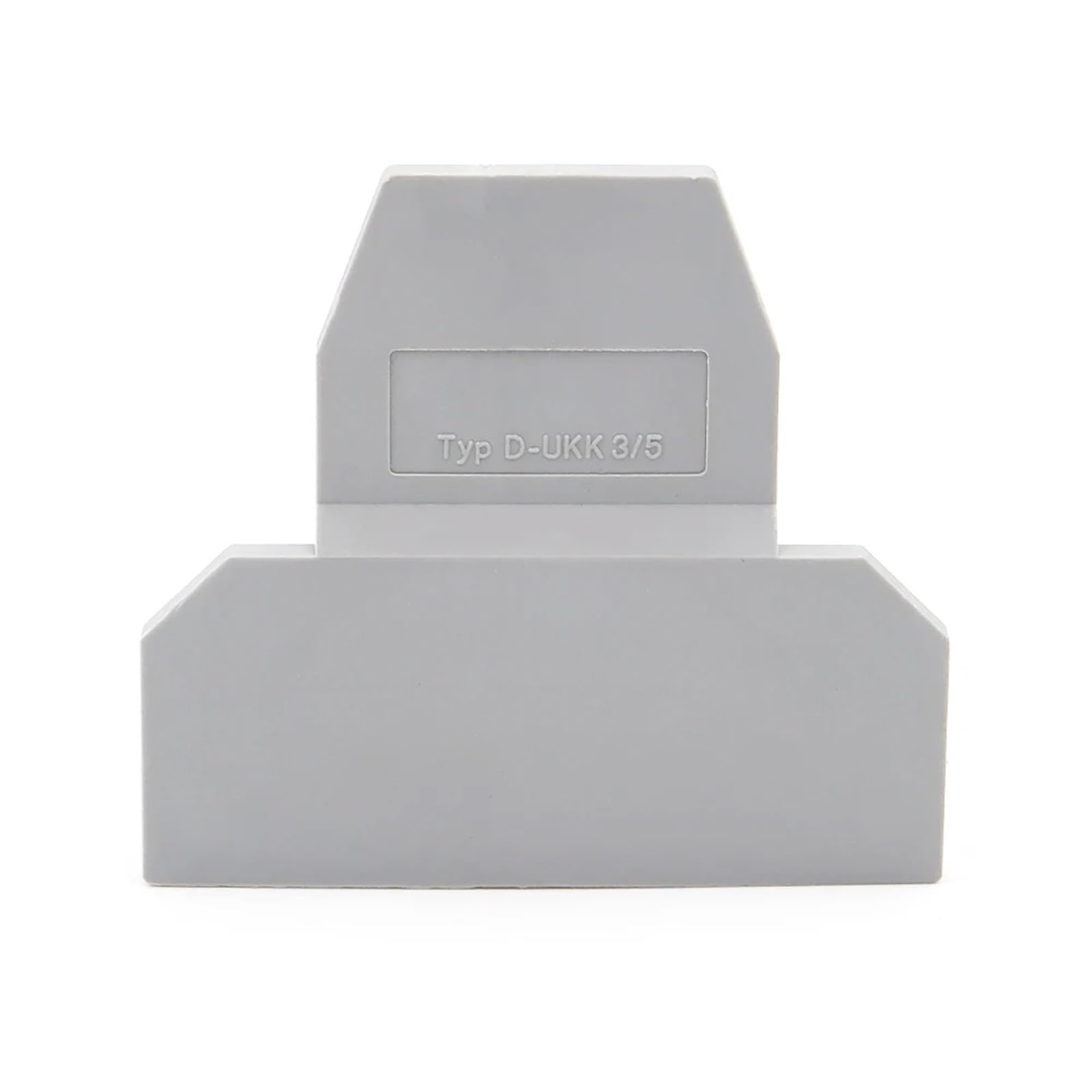10Pcs D-UKK3/5 DIN Rail Terminal Block Insulation Partition Plate for Secure Connections