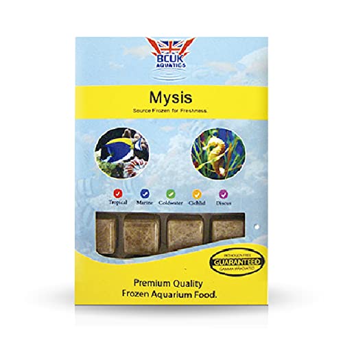 BCUK Frozen Fish Food - Mysis - 100g x10 Packs