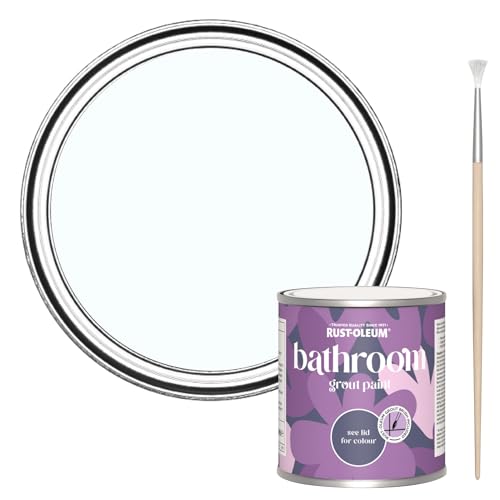 Rust-Oleum Mould-Resistant Blue Bathroom Grout Paint -Icecap 250ml