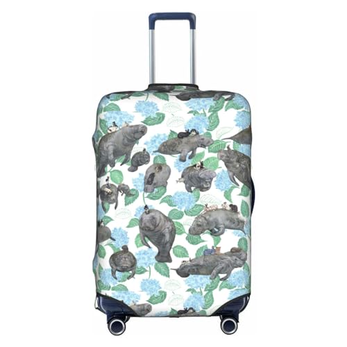 Housse de protection en polyester blanc taille S à motif lapin