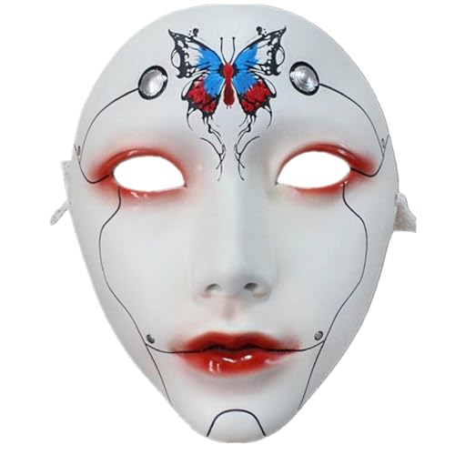 Masque intégral mécanique confortable pour masquer le visage en fête
