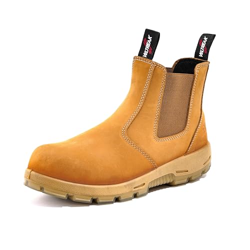 VULTREAK S3L FO SR Botas de Seguridad para Hombres con Cuero Impermeable, Safety Work Boots Industrial Construction zapatos 37-47 EU