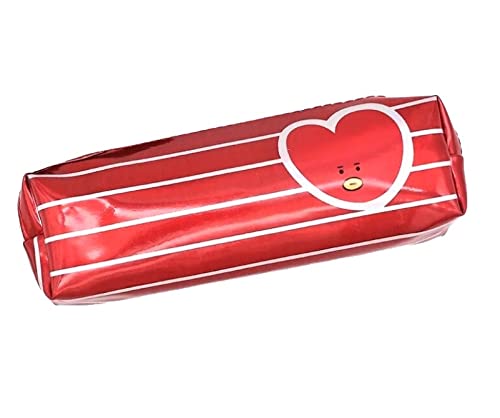 Blue Aura BTS Pencil Pouch Pen Pouch Cosmetic Bag Travel Pouch Multicolor (Tata Pouch Stripes)