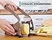 ICO French Fry Cutter, 2-blade Potato Slicer, French Fry Cutter For Potatoes with Non-slip Suction Lock Technology, Stainless Steel French Fry Press