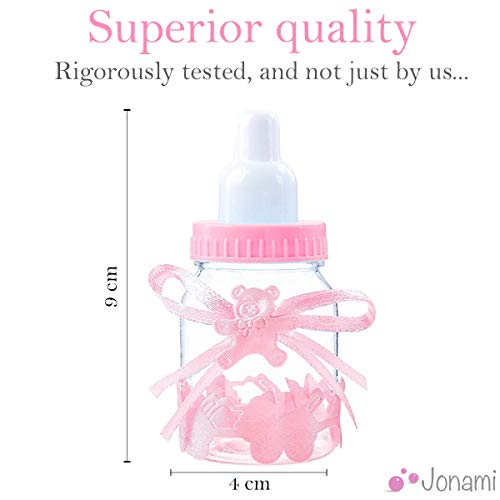 Babyfeest Meisje Decoratie Snoepjes Doos 18 Fles Roze Decoratie Nieuw Geboren, Babyshower, Babyborrel Gastgeschenken… - Image 4