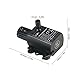 Decdeal USB Tauchpumpe Teichpumpe Aquarium Wasserpumpe für Teiche, Garten, Brunnen 2.4W / 4.8W Optional Inkl. Filter