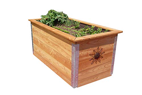 Raised Bed Larch Wood 80x160cm