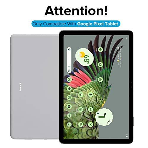 ivoler 2 Stück Schutzglas Schutzfolie für Google Pixel Tablet 11 Zoll, 9H Härte Panzer Schutz Glas, HD Klar Displayschutzfolie, Anti-Kratz Folie, Anti-Bläschen – Bild 3