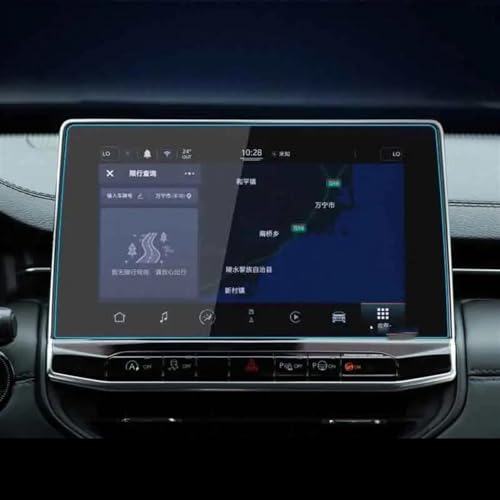 Protection d'écran Jeep Compass 2021-2022 en verre trempé 10,1 pouces pour GPS
