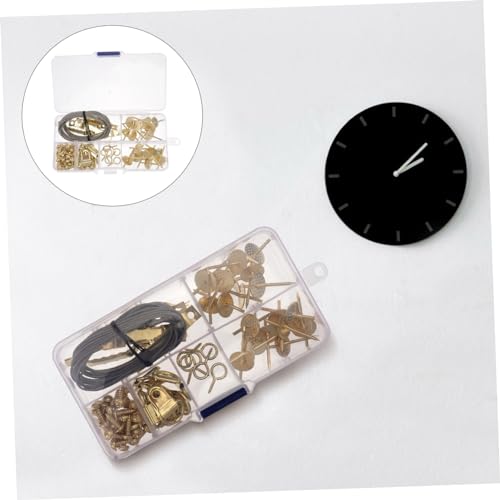 Image of 1Set Photo Frame Hanging Hook Kit Versatile Hardware Accessories for Indoor Outdoor Use Includes Hook Models Supplementary Screws for Home Office School Decor