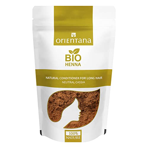 Orientana Henné Neutre En Poudre | Végétal Bio | Après-Shampoing Pour Cheveux Longs Sans Colorant | Ravive La Couleur Naturelle Des Cheveux | Nourrit Renforce Et Augmente Son Volume 100g Cover