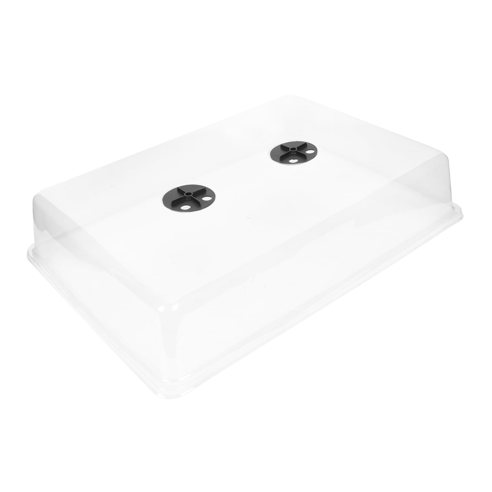 FONDOTIN Nursery Box Lid Plant Cover Heat Preservation for Gardening Tray Lid Greenhouse Planting Tray Lid 24 Small 12 Large Compatible Lid