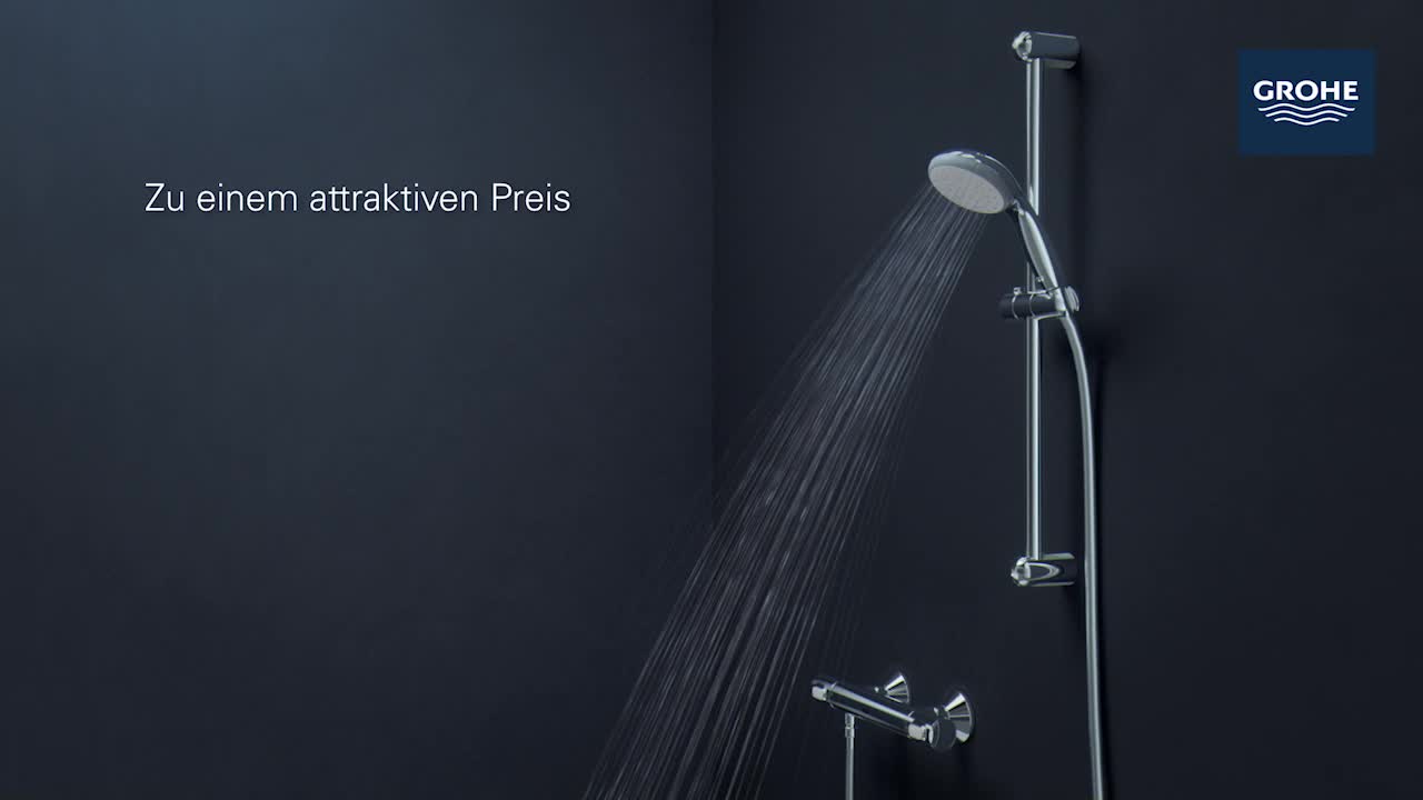 GROHE Precision Flow - Thermostat-Brausebatterie (wassersparend 