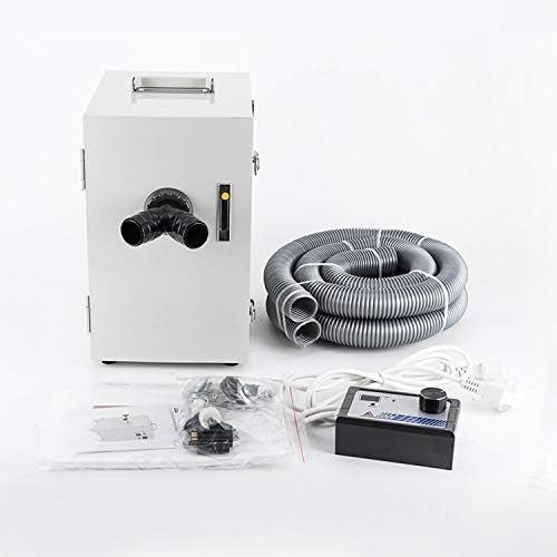 LED Digital Double Impeller Dust Collector Artificer Room Vacuum Cleaner 550W JT-D-26B for Dental, Laboratory, Industry