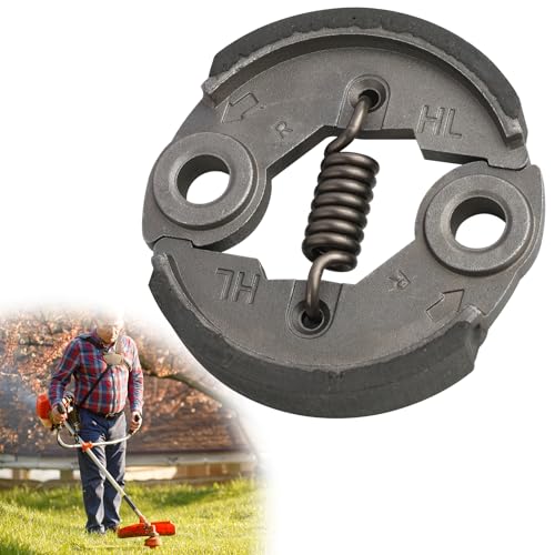 Annlpoy 1pcs 33cc 43cc 52cc - embrague de aluminio de repuesto para el cortacésped,Compatible con Modelos cg430, cg520, 40-5F, 44-5F - Duradero y Resistente