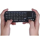 iPazzPort 2.4G Mini Wireless Keyboard with Touchpad Mouse Combo, Lightweight Portable Keyboard Co...