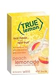 True Lemon, Drink Mix, Peach Lemonade (Pack of 4)