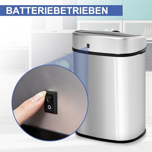 Mülleimer mit Sensor von HOMCOM für moderne Abfallentsorgung