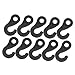 POPETPOP 40pcs Outdoor Tent Hooks Heavy-Duty Pom Connectors for Camping Travel and Awning Lightweight and Easy to Install for Secure Tent Setup