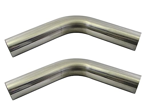 BRIGHTZ 70�� 60�x �X�e�����X �Ȃ��p�C�v 1.5mm�� 2PC �y CUR�|PIPE�|026�|2PC �z 70�p�C 70�� 60°