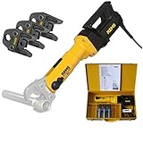 Presszangenaufnahme mit automatischer Verriegelung und Sicherheits-Rutschkupplung