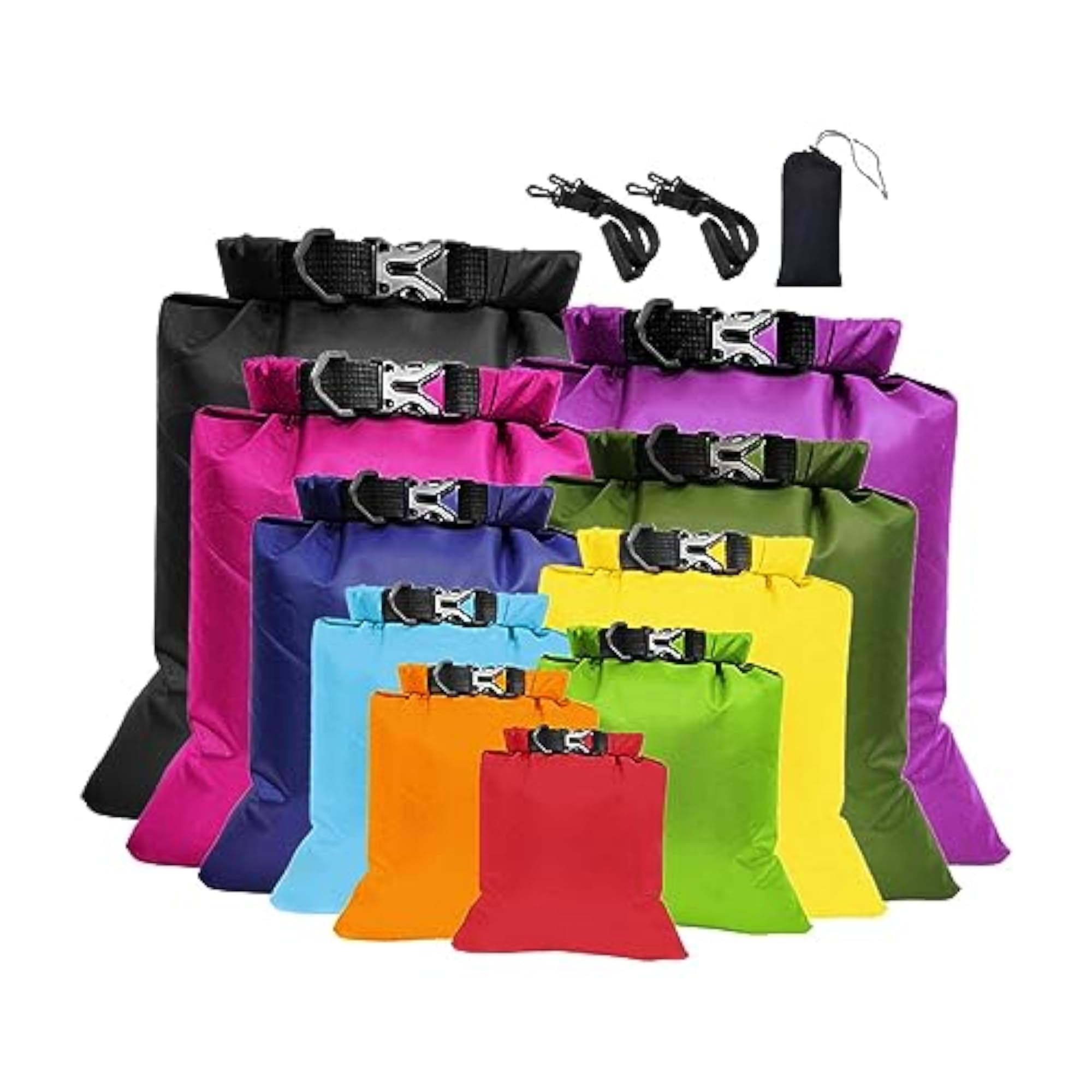 10x Waterproof Sacks Airtight Kayak Float Bag for Camping