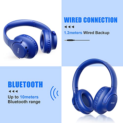 KVIDIO Bluetooth Headphones Over Ear WH201A の商品画像 7