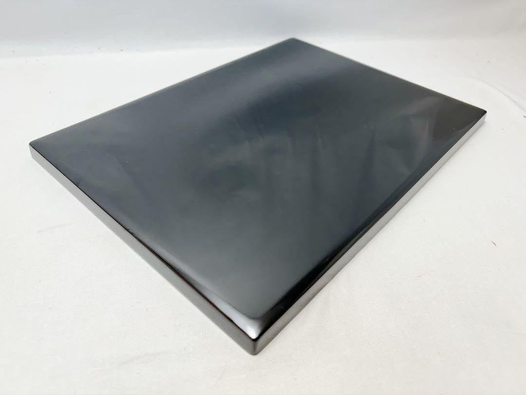 懐石道具 輪島塗 木製黒真塗 金梨地 波蒔絵 卓上膳 会席膳 5