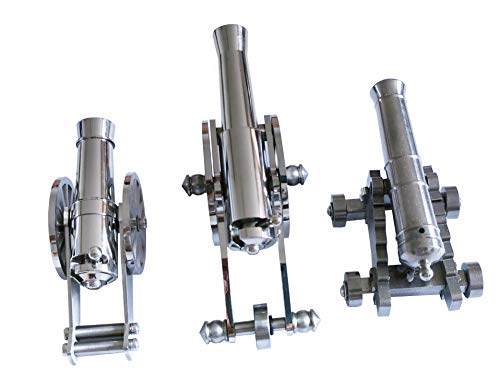 Zhou-long New Super Mini Mini Edelstahl Handcrafted Napoleon Mini Kanone Modell Rare Military Collection