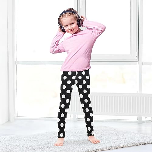 Aslsiy Girls Leggings Gray Glitter Toddler Stretch Tights Pants Full Length Yoga Dance Pants 4T2
