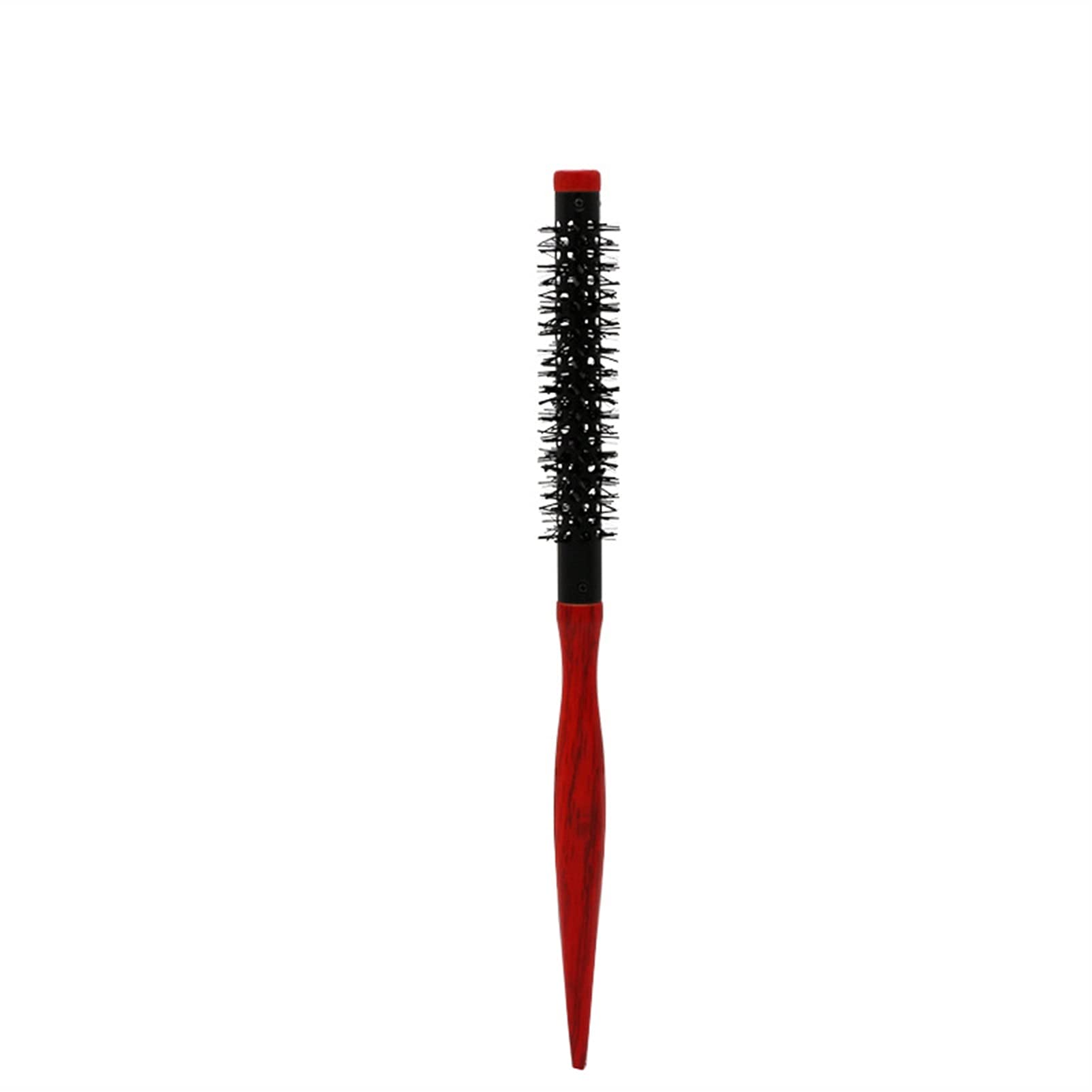 Pettini per Capelli 5pcs Setola riccia capelli spazzola for capelli in legno pennello rosso rotondo capelli pettine for capelli parrucchiere styling pettine per Pettine per Styling Donne e Uomini