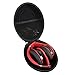 Hetmitshell Hard EVA Travel Case Fits Mpow 059 Bluetooth Headphones Over Ear Hi-Fi Stereo Wireless Headset Foldable Soft Memory-Protein Earmuffs (Black)