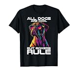 All Dogs Are Cool But Boxers Rule Funny Dog Boxer Dad T-Shirt