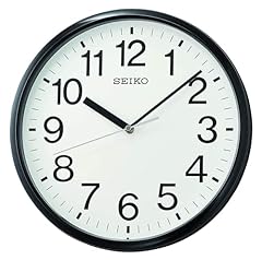 Seiko 12 Inch Business Wall Clock, Black product image
