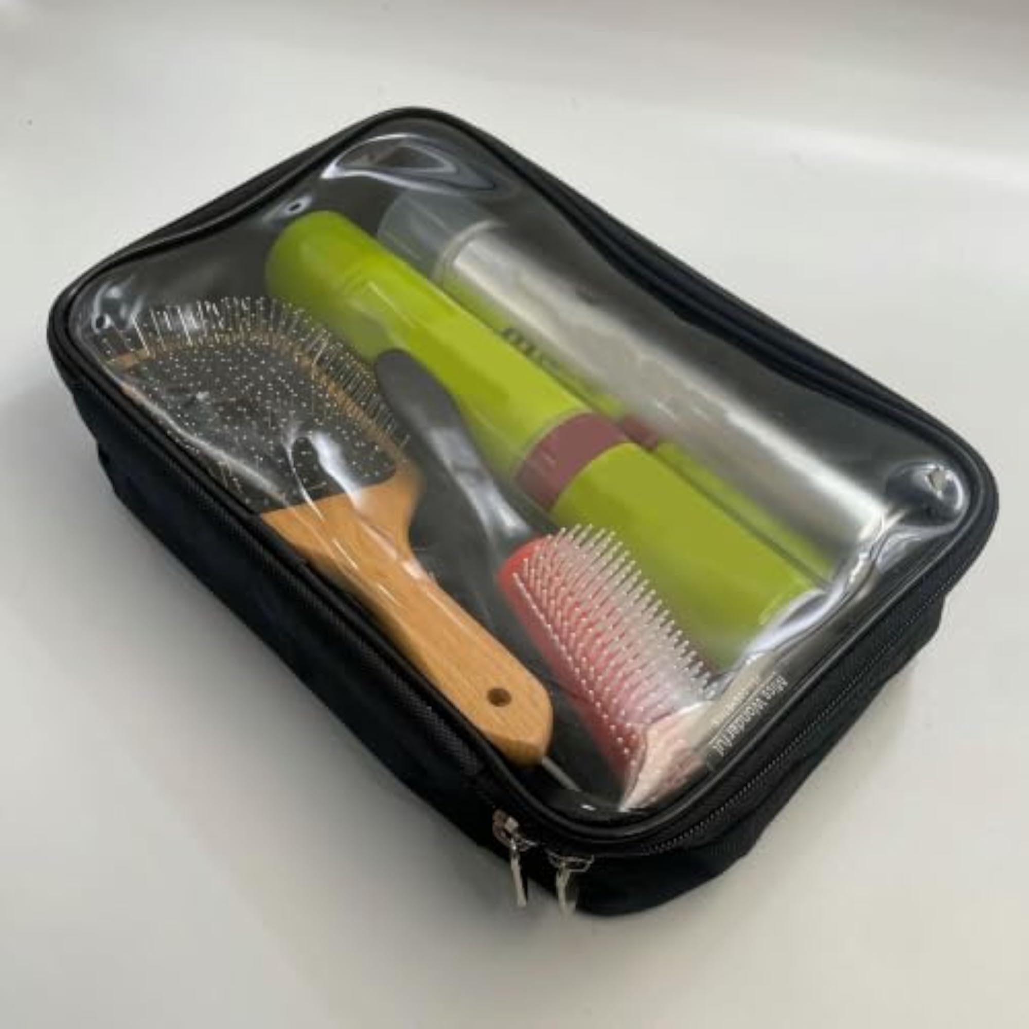 Multipurpose Clear Makeup Bag with Zipper for Toiletries