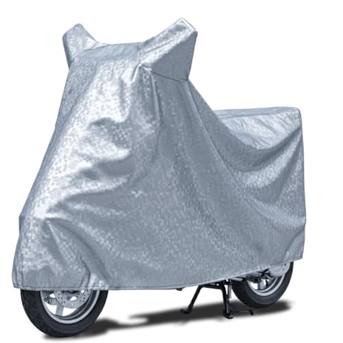 Image of FABTEC Waterproof Scooty Body Cover Compatible with Okaya Faast F2T, A1 (Silver)