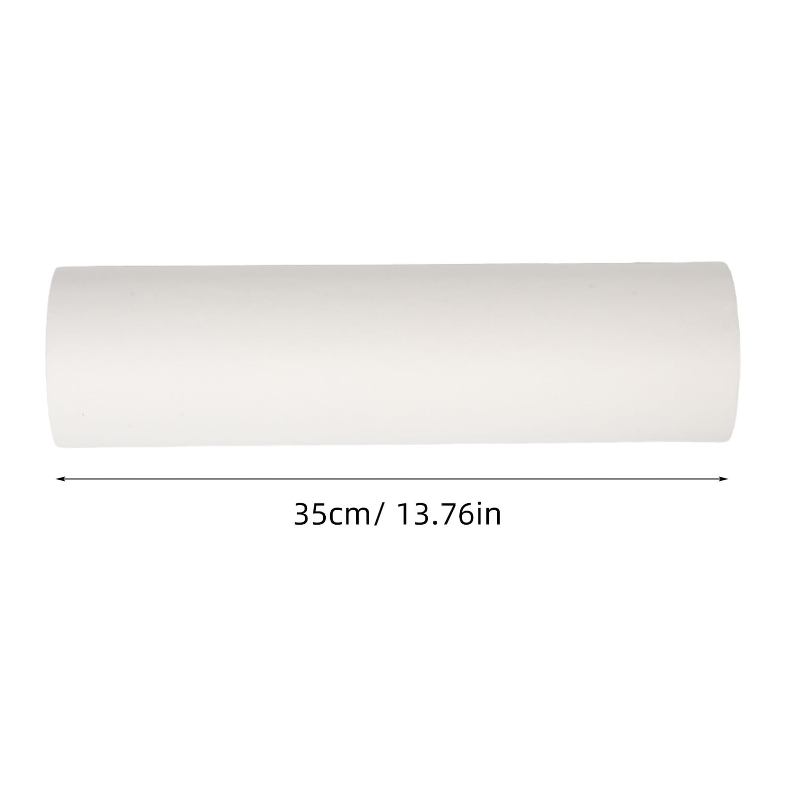 POPETPOP Papel Xuan Rollo para Caligrafía y Pintura Papel de Arroz Semicrudo de Grosor Mejorado para Arte y Escritura con Pincel Purificado y Resistente
