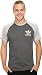 adidas Originals Men's California Tee, Dark Grey/Medium Grey, Large