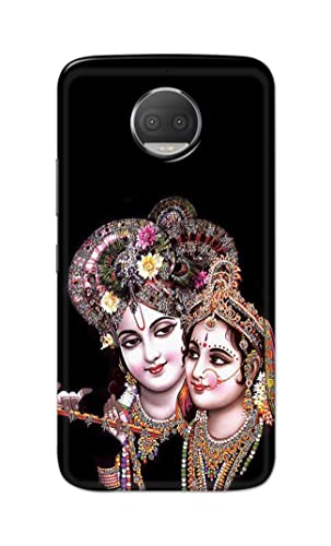 Image of PRINTFIDAA� Printed Hard Back Cover Case for Motorola Moto G5S+ Plus Back Cover (Radha Krishna) -2808