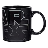 Star Wars SV5734HB Silver Buffalo SV5734H Logo Heat Reveal Ceramic Mug, 20-Ounce, 20 oz