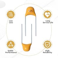 ONJYHK 24Werte 600Stück Keramik Kondensator Set 10pF bis 10uF Monolithische Kondensatoren 50V Monolithischer Keramikkondensator Sortiment Ceramic Capacitor Kit – Ansicht 4