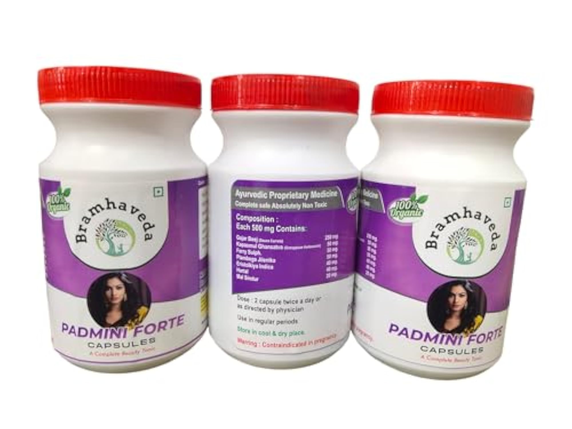 Padmini Forte Capsules, Bramhaveda 60 Nos